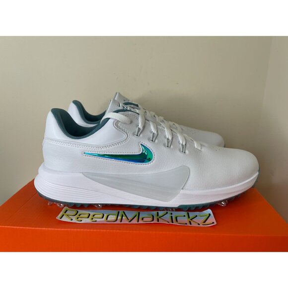 Nike Victory Pro 4 Golf White Blue Iridescent Mens Sizes FZ7611 002 main image 7